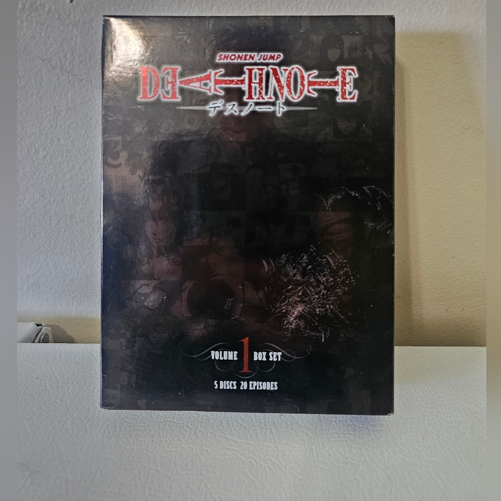 Death Note - Box Set: Vol. 1 (DVD, 5 Discs, 20 Episodes) Shonen Jump Anime